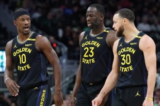 Stephen Curry, Jimmy Butler and Draymond Green share the same concerns about losing Jonathan Cuminga
