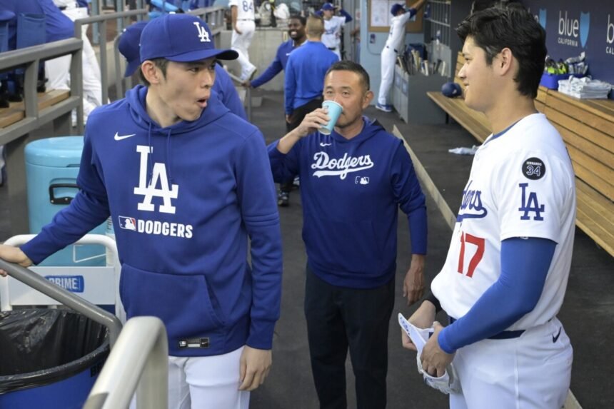 The Dodgers pitching director collaborated with Saga roki, which led to an increase in velocity