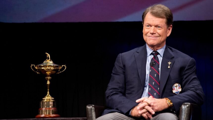 Tom Watson at the Ryder Cup is "embarrassing" about our fans' actions.