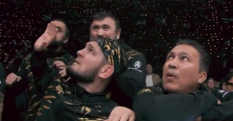 Video: Watch Khabib Nurmagomedov's emotional response to Islamic Makachev's UFC 311 Win