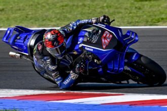 Alex Rins, Yamaha V4, 2025 Misano test