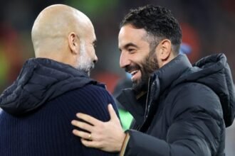 City Boss Pep Guardiola digs United before the Manchester Derby (video).