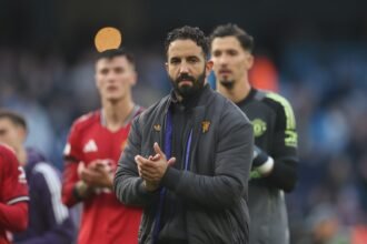 Man United manager Ruben Amorim