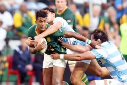 Springbok is "strolling the park" and is not expecting Argentina as the Rugby Championship decider