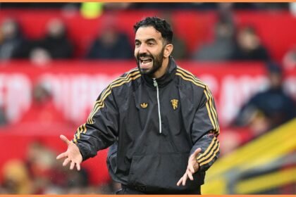 Man United manager Ruben Amorim