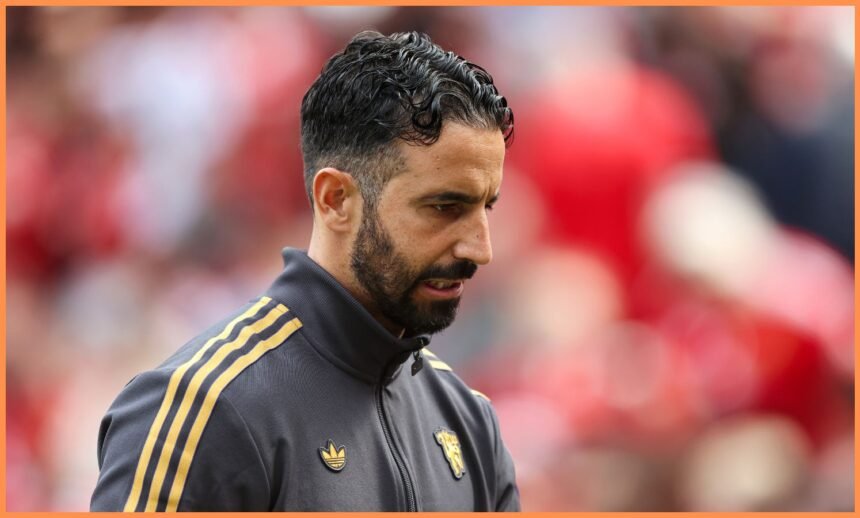 Man United manager Ruben Amorim