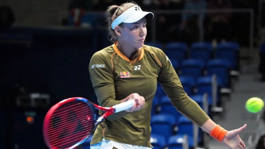 Elena Rybakina withdraws from Pan Pacific Open due to back pain