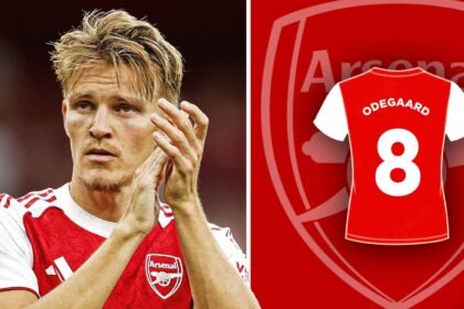 Arsenal's 'future captain' destined to take over No. 8 shirt from Odegaard