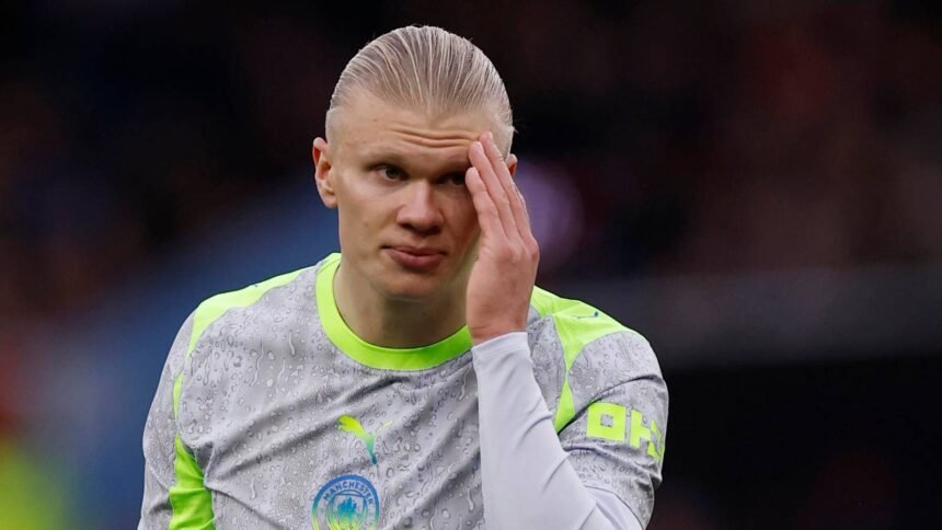 Aston Villa take hilarious swipe at Haaland after win against Man City