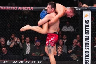 Brendan Allen defeats Reinier de Ridder; UFC Vancouver main event canceled due to inability to continue 'RDR'