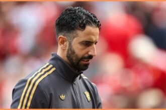 Man United manager Ruben Amorim