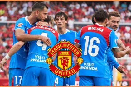 Conor Gallagher with his Atletico Madrid teammates