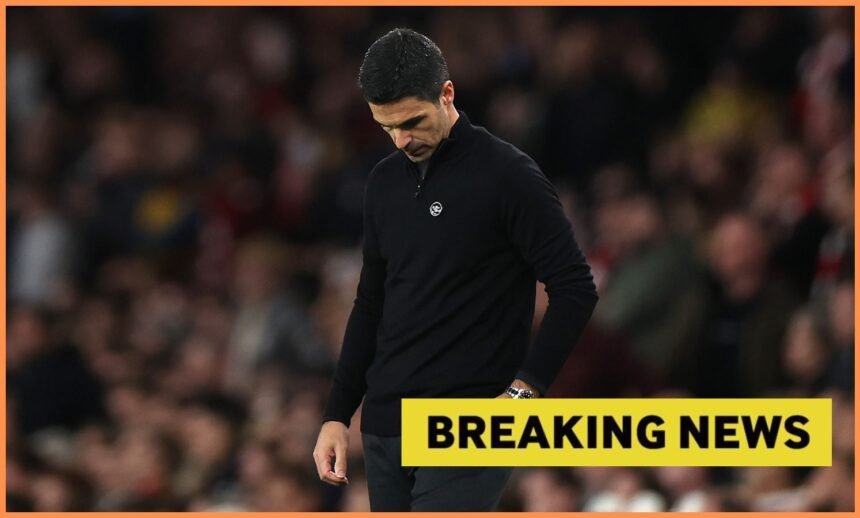 Mikel Arteta during Arsenal