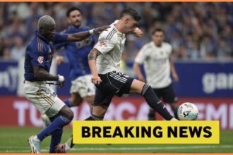 Federico Valverde in action for Real Madrid