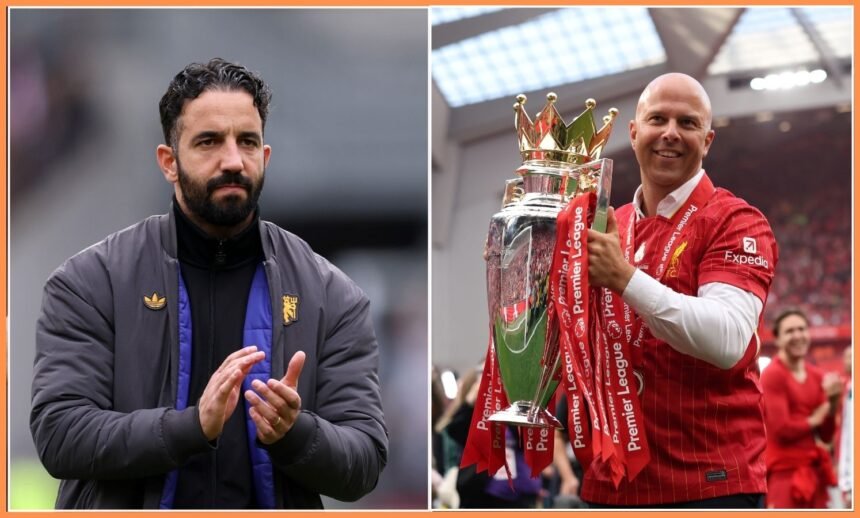 Ruben Amorim and Arne Slot