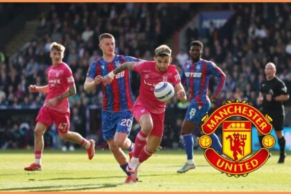 Adam Wharton in action for Crystal Palace against Ipswich last season