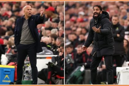 Arne Slot and Ruben Amorim