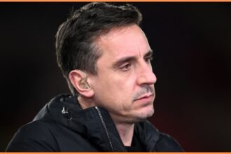 Gary Neville on punditry duty