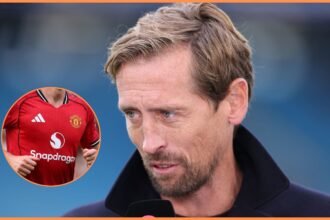 Peter Crouch on punditry duty