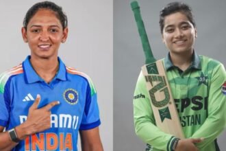 India Vs Pakistan Harmanpreet Kaur Fatima Sana