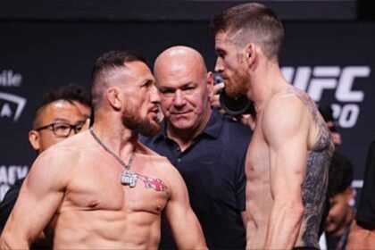 "It Will Be a Short Night" - Cory Sandhagen Says Knocking Out Merab Dvalishvili Will Be No Problem