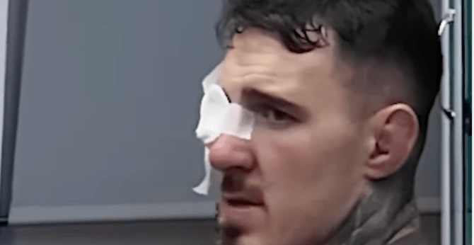 'It's all about training': See Tom Aspinall's behind-the-scenes reaction to UFC 321's eye-popping incident
