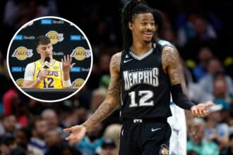 Ja Morant gives a verdict on La Lakers Star's improved shooting after Jake Laravia is praised