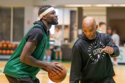 Joe Mazzula is impressed by the Boston Celtics' star player's dramatic growth and says, ``Why did I get into coaching?''