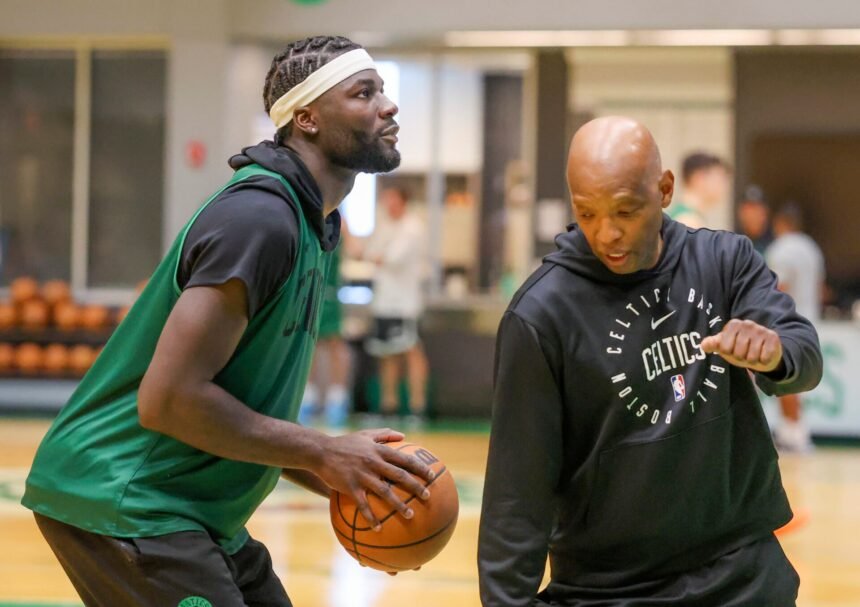 Joe Mazzula is impressed by the Boston Celtics' star player's dramatic growth and says, ``Why did I get into coaching?''