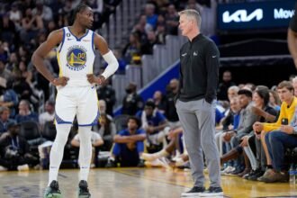 Jonathan Kuminga says there's one thing he won't ask of Warriors coach Steve Kerr: "Don't waste your energy."