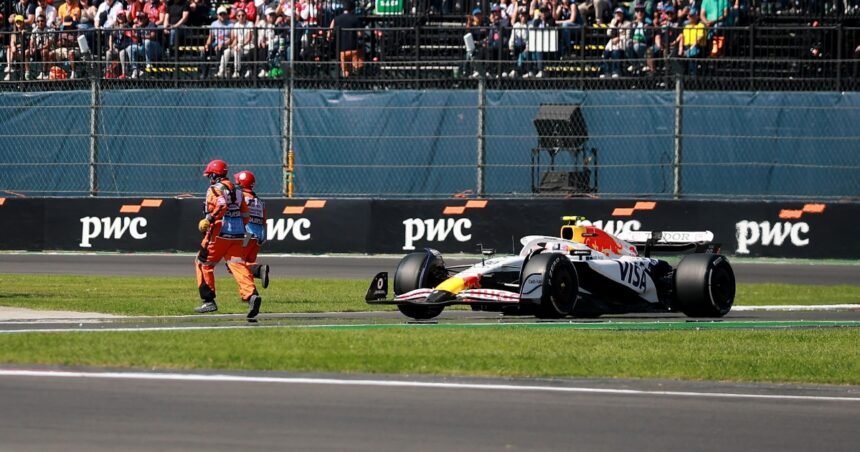 Lawson says near miss with marshal 'unacceptable', FIA launches investigation