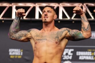 Live! UFC 321 Weigh-in Video: Aspinal vs. Gane