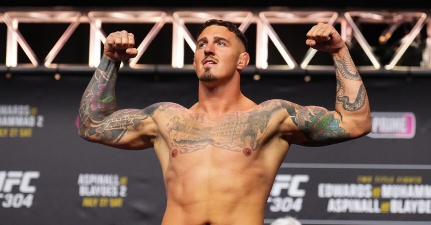 Live! UFC 321 Weigh-in Video: Aspinal vs. Gane