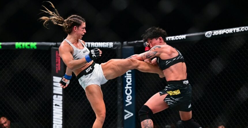 Mackenzie Dern wanted to finish at UFC 321 'so no one could say anything' about winning title
