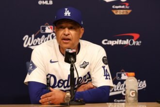 Manager Dave Roberts reveals Dodgers used mostly position players for Game 4 of the World Series
