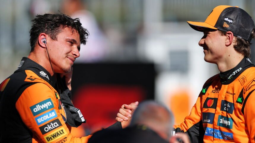 Martin Blandle seeks a "glove-off" F1 title battle between Rand Norris and Oscar Piastri