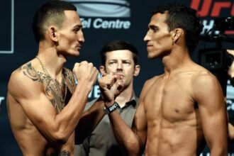 Max Holloway accepts Charles Oliveira's call, but says the fight will happen "on my terms." Oliveira answers