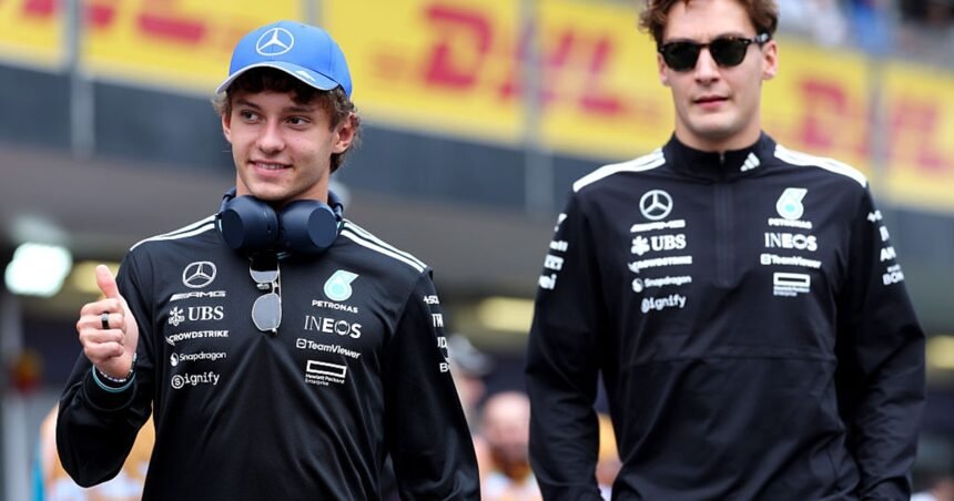 Mercedes confirms Russell and Antonelli for 2026