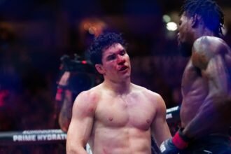 Mike Marotte happy that low blow didn't stop UFC Vancouver fight: 'I didn't think it was a bad shot'