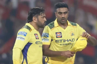 CSK Ravichandran Ashwin And MS Dhoni