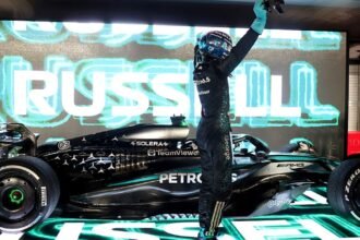 Russell is thrilled with a decisive Singapore Grand Prix victory