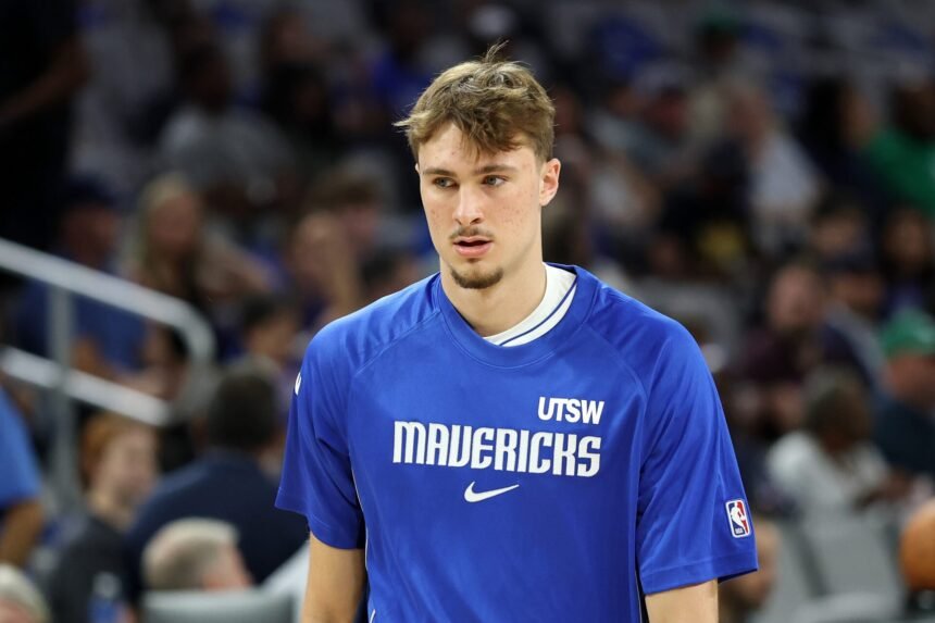 The Dallas Mavericks star shares the vastly improved aspects of Cooper Flagg, saying, "That's what we need..."