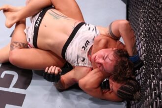 UFC Rio Video: Bia Mesquita dominates Irina Alekseeva, ends fight with nasty rear-naked choke