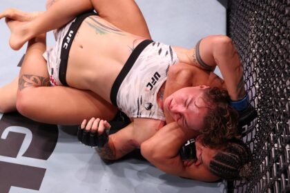 UFC Rio Video: Bia Mesquita dominates Irina Alekseeva, ends fight with nasty rear-naked choke