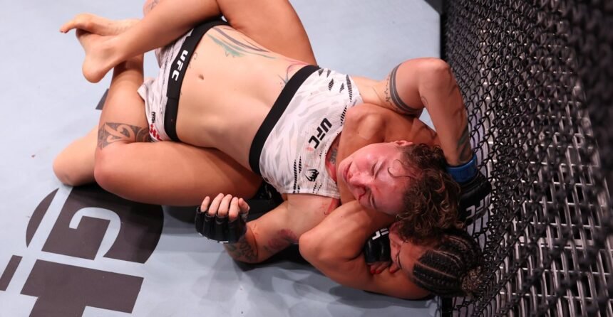 UFC Rio Video: Bia Mesquita dominates Irina Alekseeva, ends fight with nasty rear-naked choke