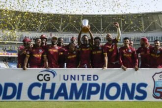 West Indies end 34-year long drought with ODI triumph against Pakistan in Trinidad