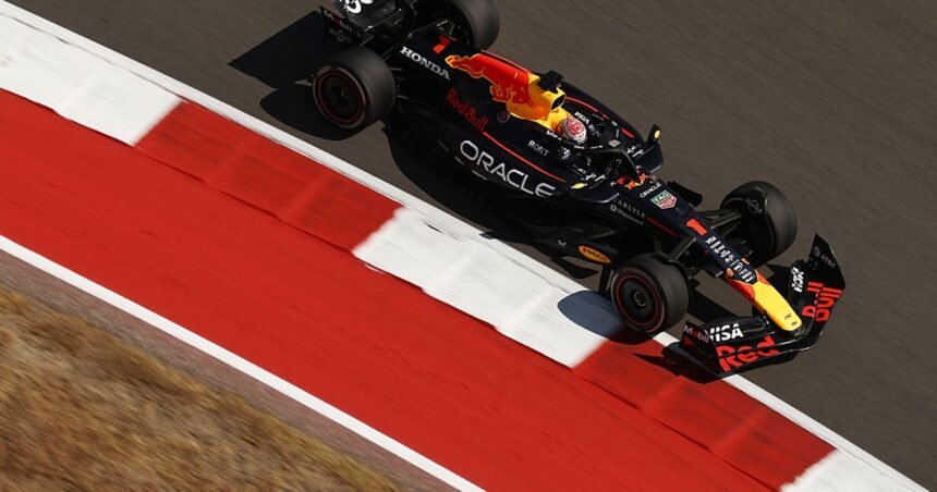 Verstappen returns to USGP sprint pole position