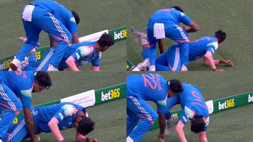 Washington Sundar Harshit Rana