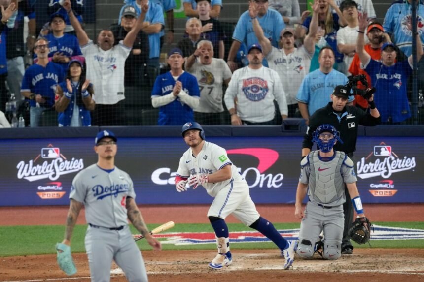 Dodgers' pitching completely collapsed in Game 1 of the World Series, leading to a crushing defeat against the Blue Jays