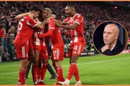 Michael Olise and Arne Slot